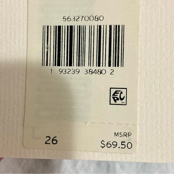 Levi’s Premium 501 Jean Shorts Women’s Size 26 High Rise Button Fly Distressed - Picture 7 of 8